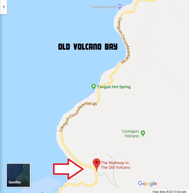 Camiguin Island Map - The Walkway in the Old Volcano - Vagabond Disposition